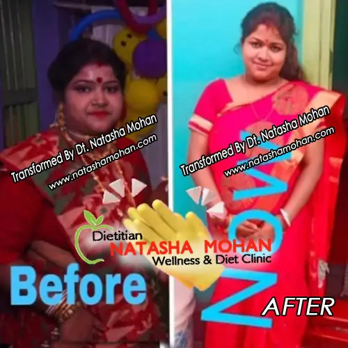 Best Dietitian in Gurgaon 23 weight loss by homemade food