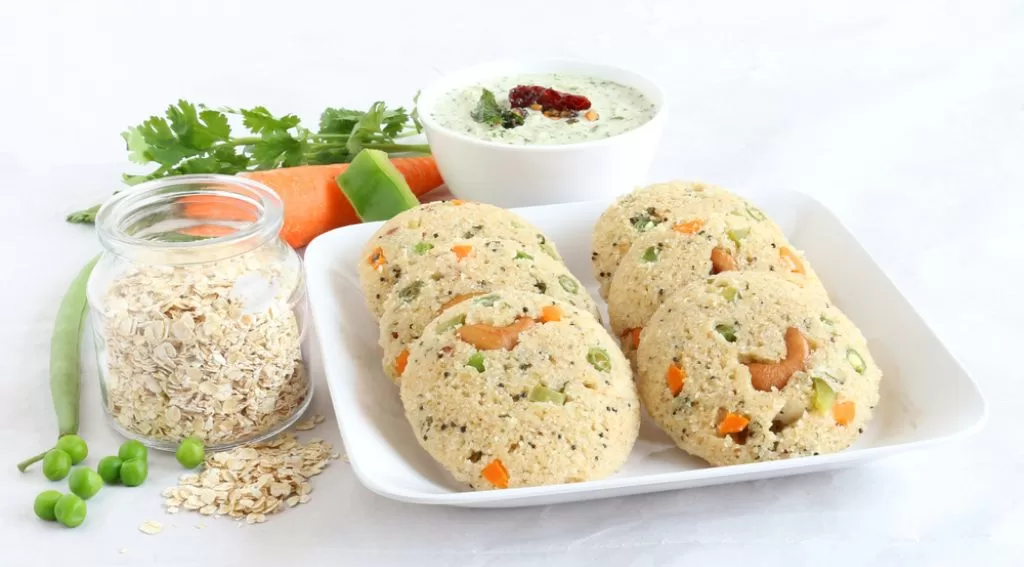 oats breakfast recipes for weight loss indian 5 Oats Idli for weight loss