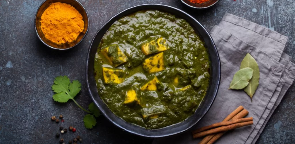 6 Healthy Indian veg dinner recipes for weight loss 4 Palak Paneer