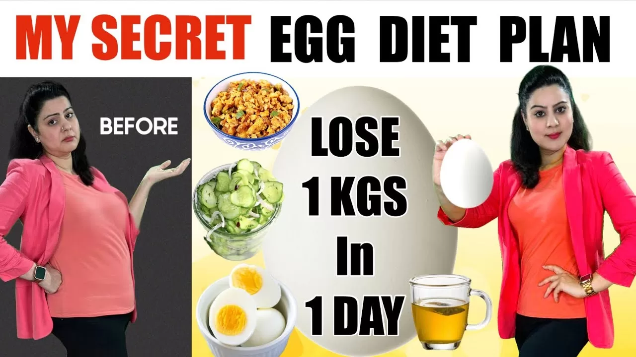 Egg Diet Plan For Weight Loss