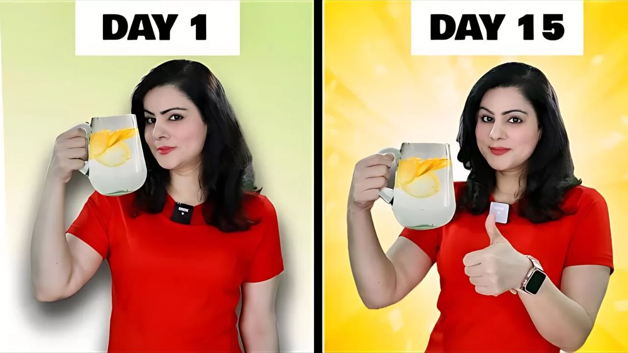 Drinking lemon water every day for weight loss