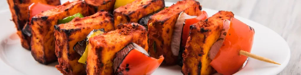 Paneer Satay Recipe 1 Paneer Satay Recipe