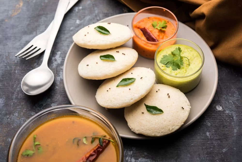 Idli with Sambar jpg