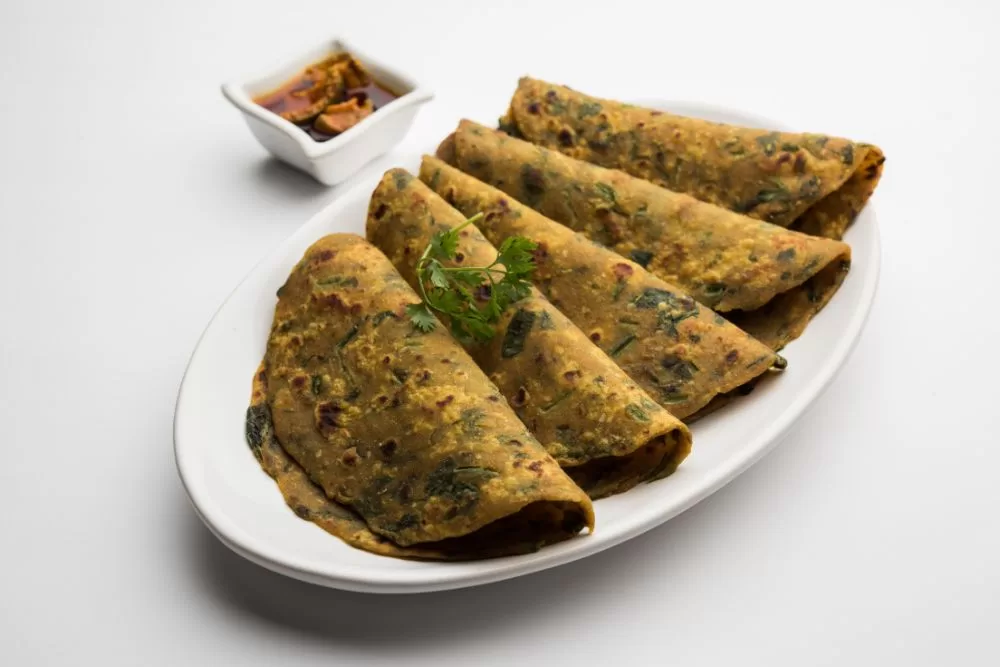 Palak Paratha