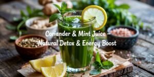 Coriander and Mint Juice