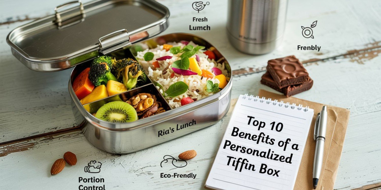 Top 10 Benefits of Using a Customized Tiffin Box Daily 1 Customized Tiffin Box