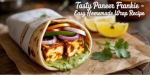 Paneer Frankie Recipe