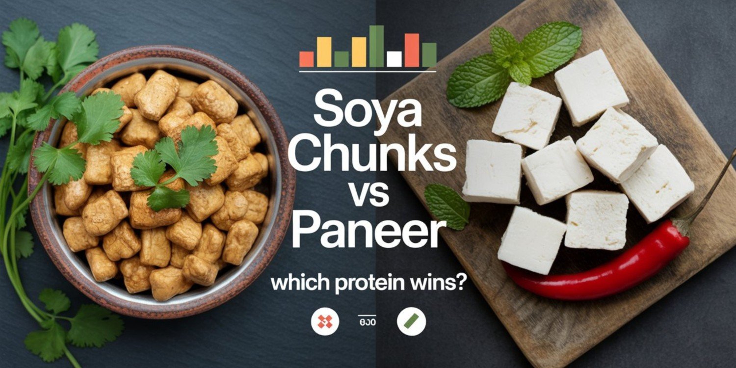 Soya Chunks vs Paneer