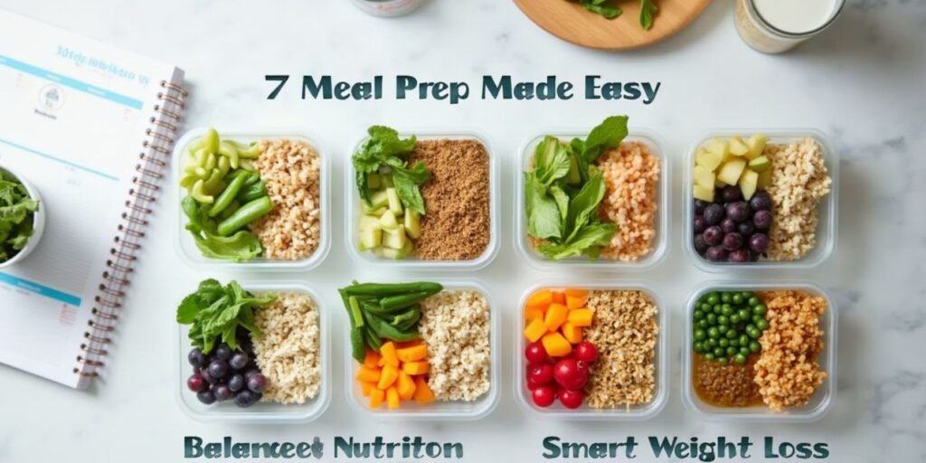 Healthy Weekly Meal Plan for Weight Loss, Energy & Wellness