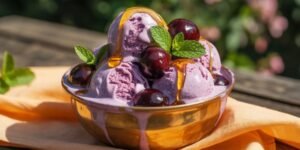 Jamun Ice Cream Recipe