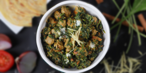 Soya Palak Recipe