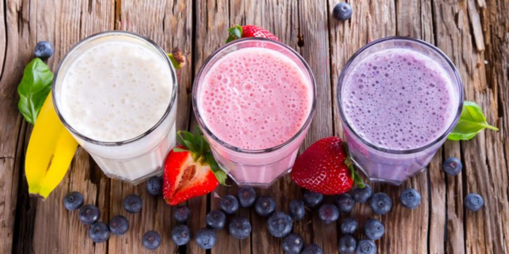 Evening snacks & smoothies for weight gain
