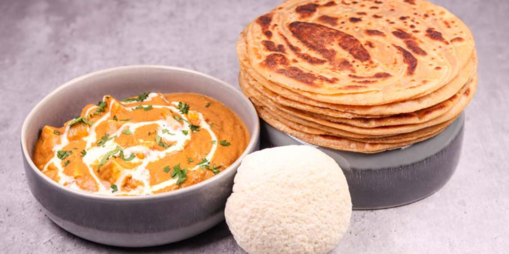 Paneer Butter Masala with Paratha