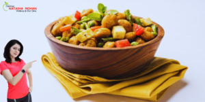 Soya chunks salad for weight loss