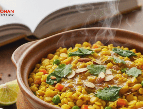 High protein moong dal khichdi