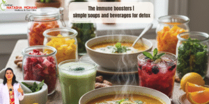 The immune boosters simple soups and beverages for detox